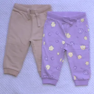 2 Pack Joggers 9-12m