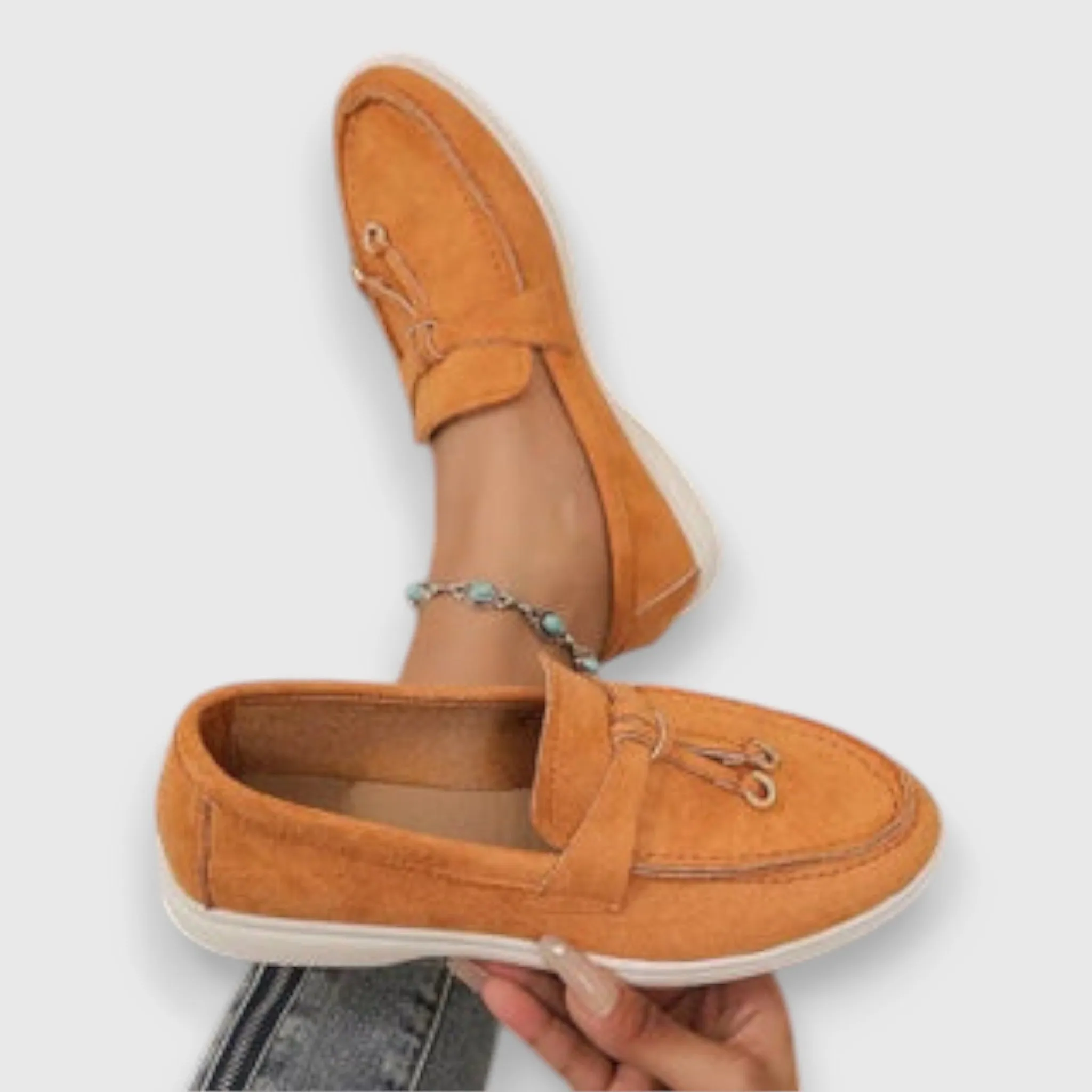 Ailith  Slip-On Canvas Loafers