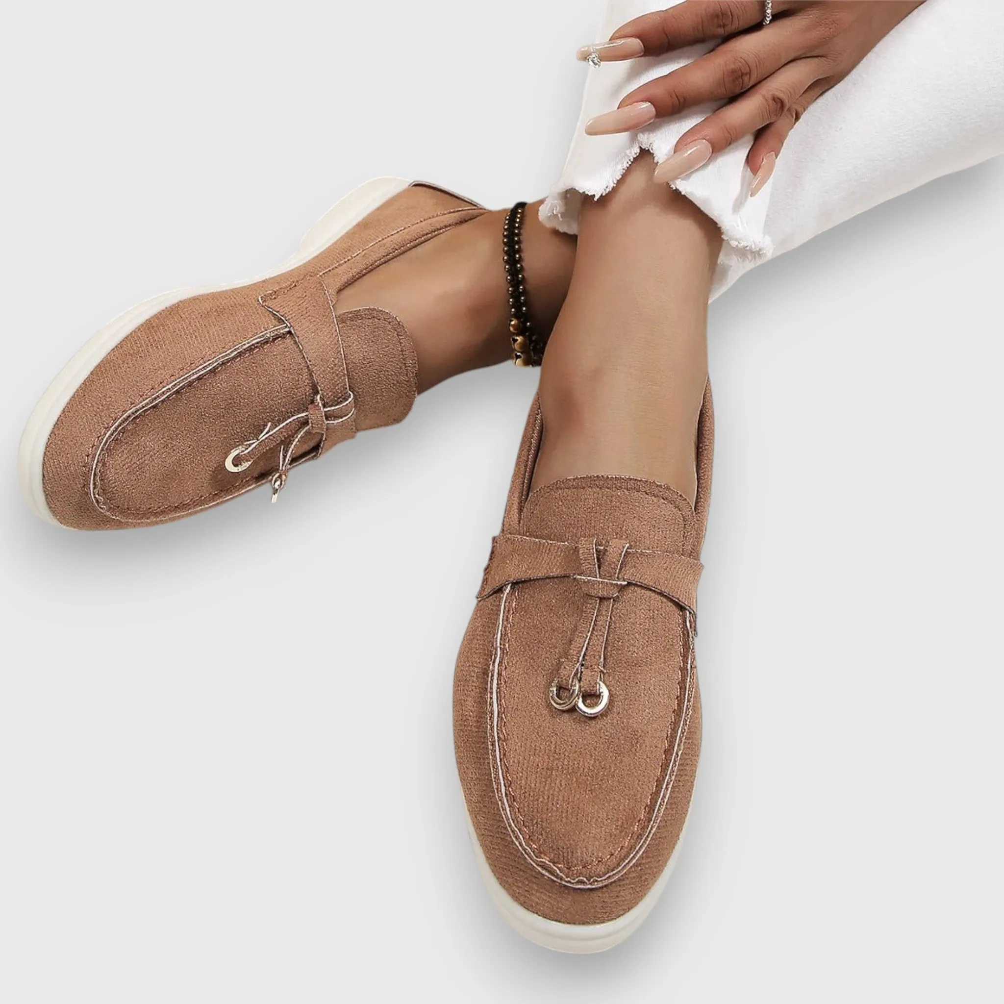 Ailith  Slip-On Canvas Loafers