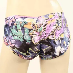 Booty Short- Pink Graffiti