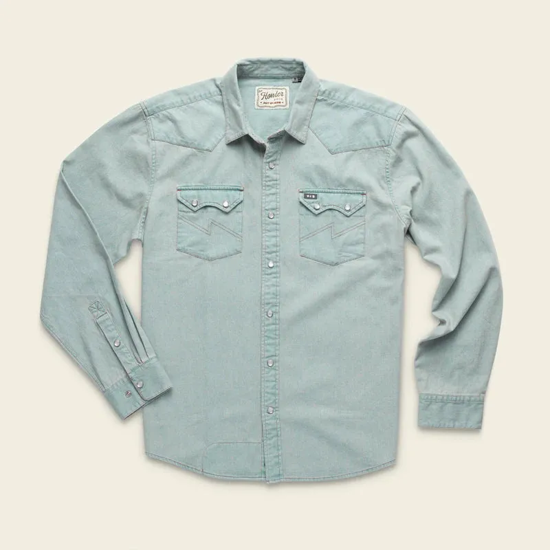 Dust Up Denim Long Sleeve Snap Shirt