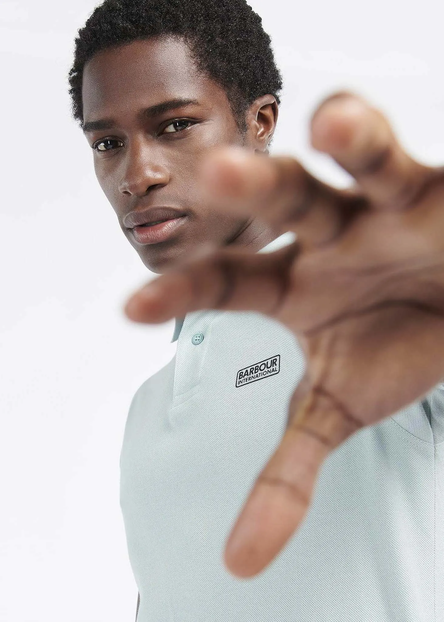 Essential polo - pastel spruce