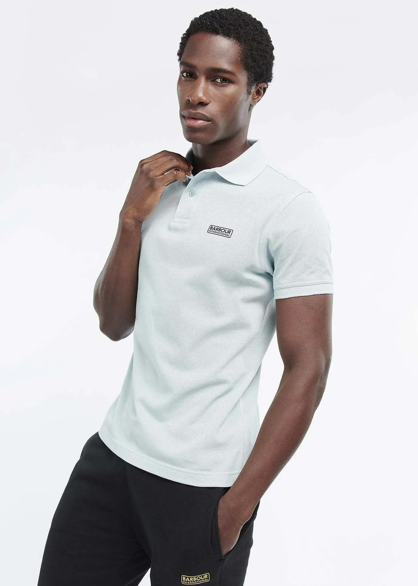 Essential polo - pastel spruce