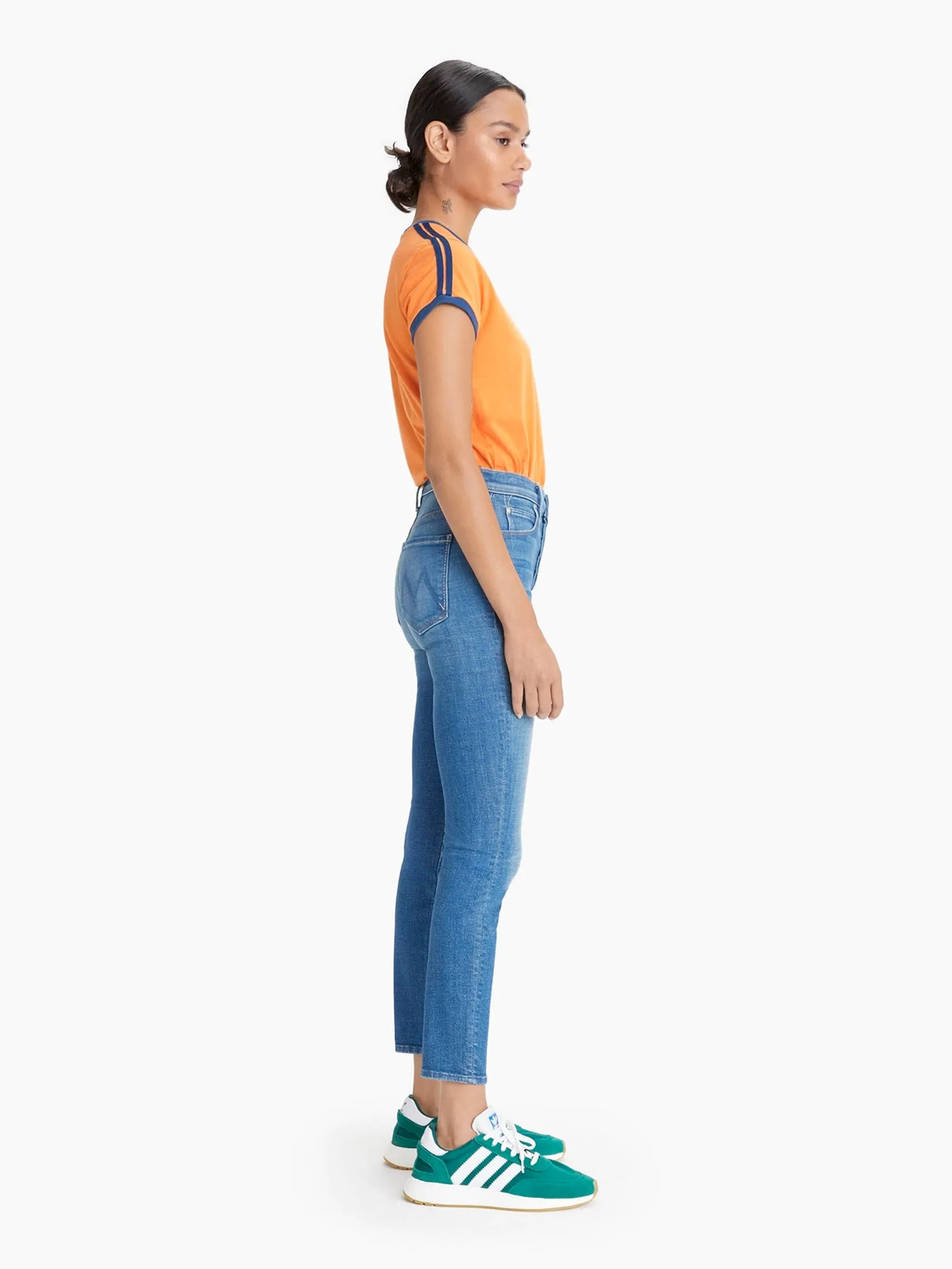 Mother Denim - The Super Stunner Ankle in Double Vision