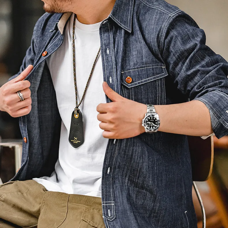 Retro Denim Chief Petty Officer Shirts