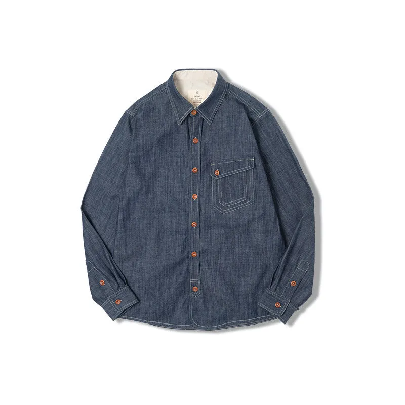 Retro Denim Chief Petty Officer Shirts