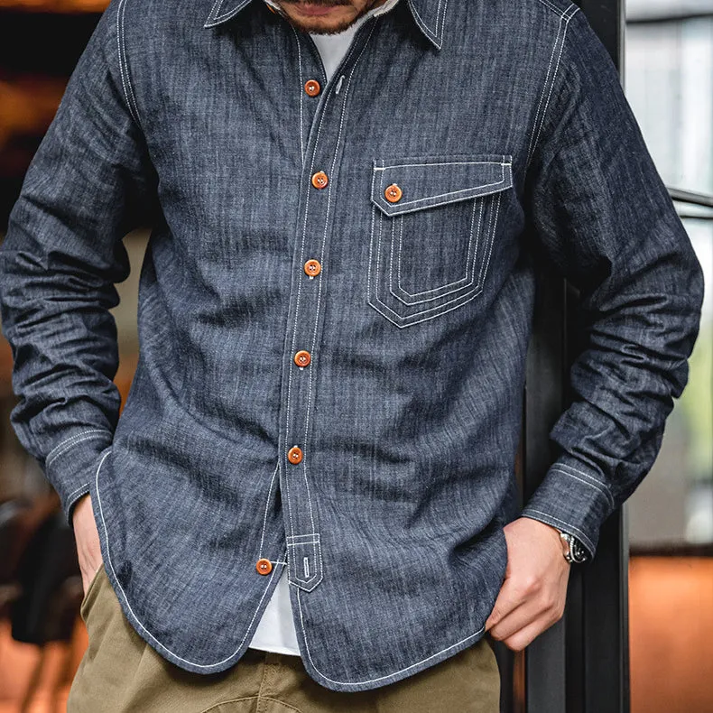 Retro Denim Chief Petty Officer Shirts