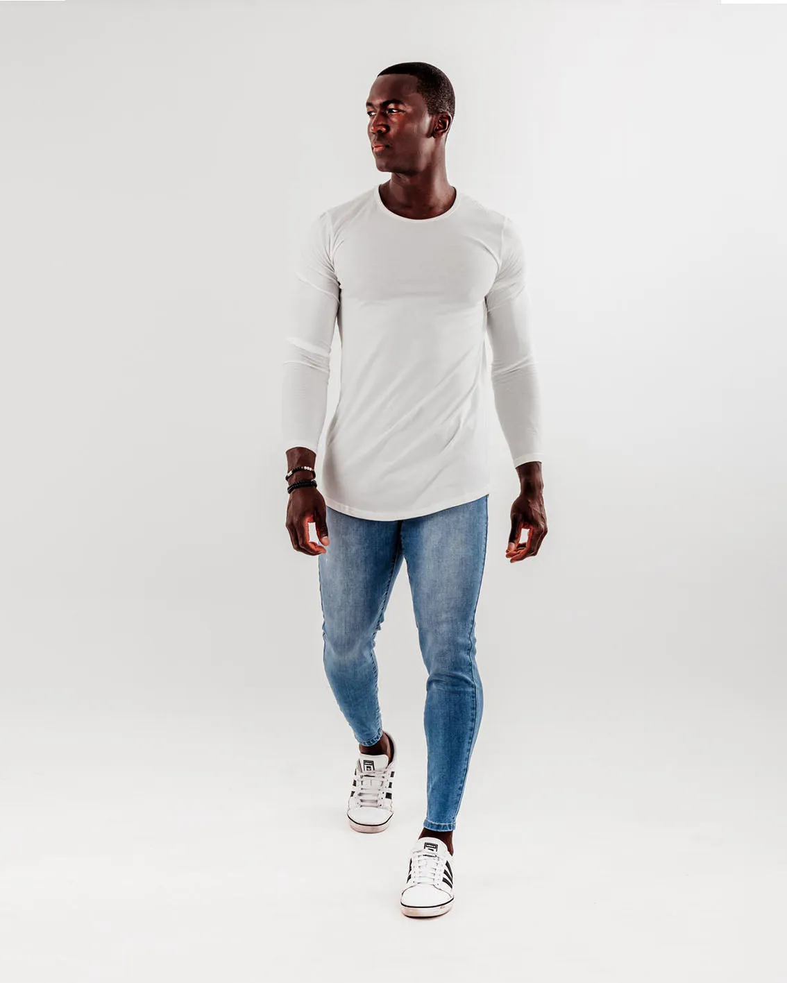 Slim-Stretch Jeans - Light Blue