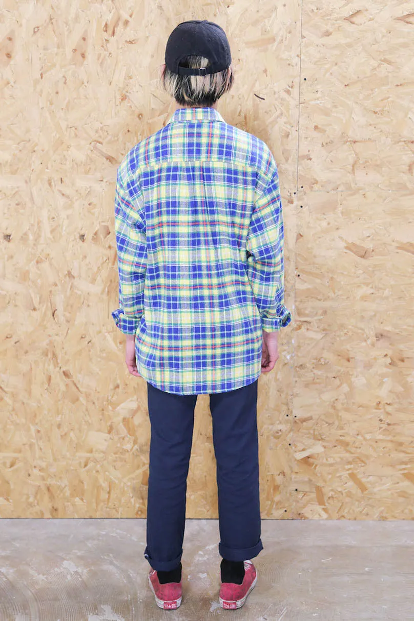 Tartan Print Flannel Shirt