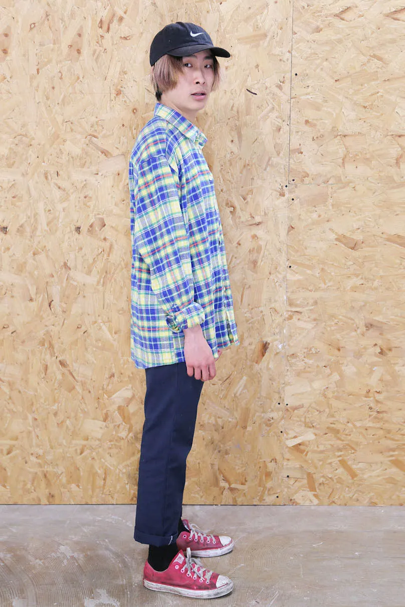 Tartan Print Flannel Shirt